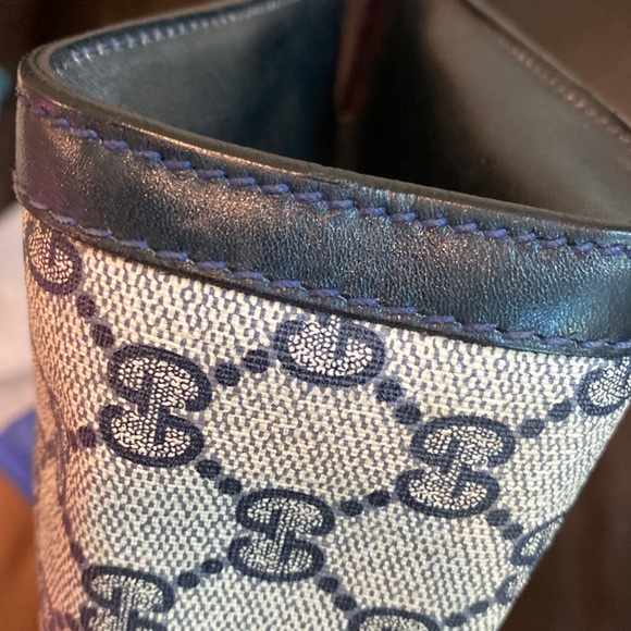 Vintage Gucci clutch web sherry line - Picture 6 of 10